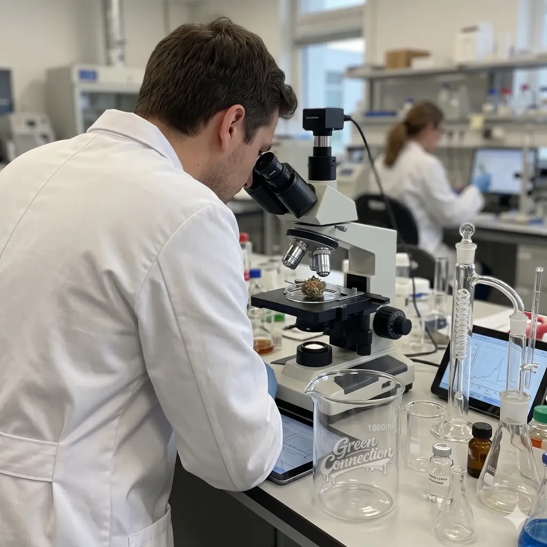 Microscope quality control on every batch