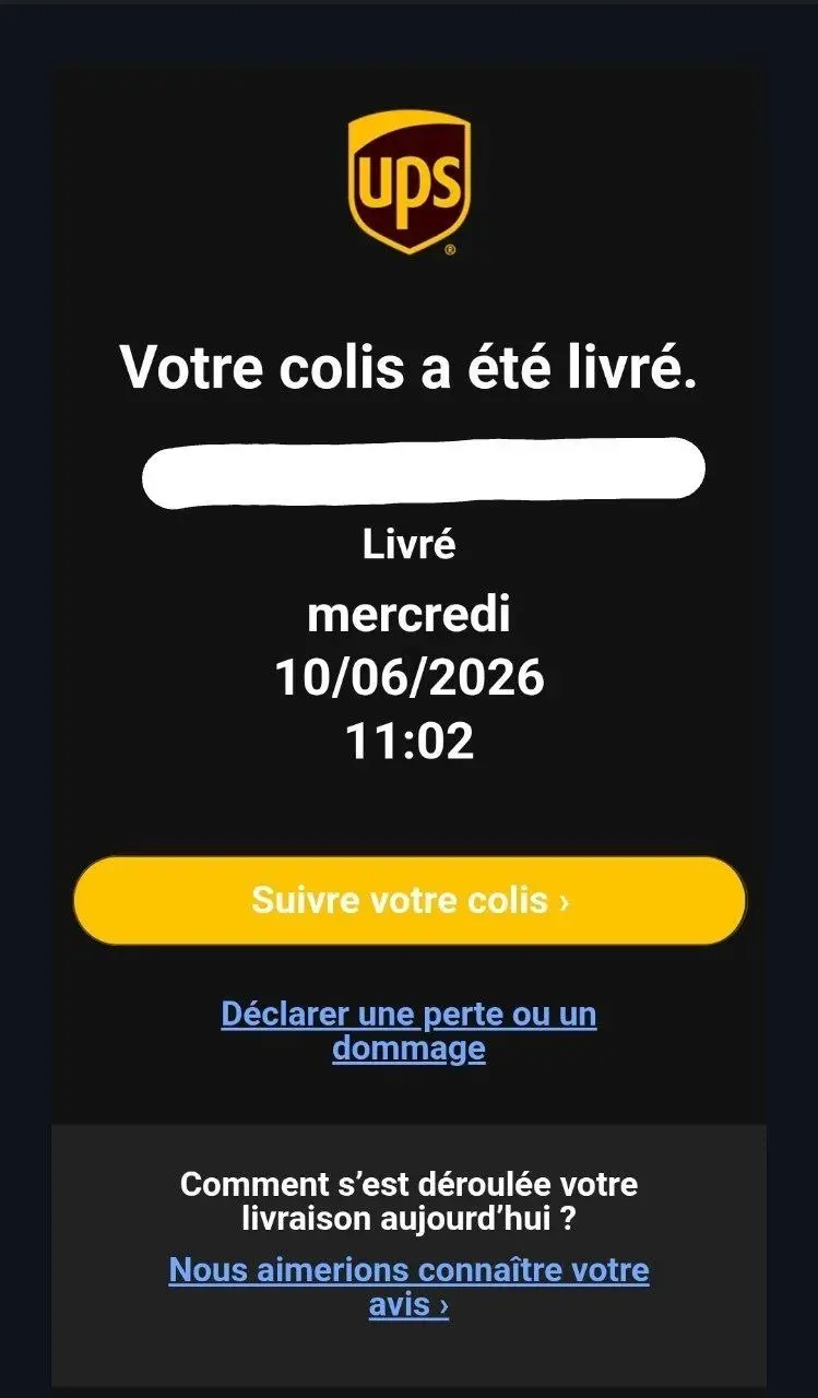 Suivi UPS envoi THCA en gros 1
