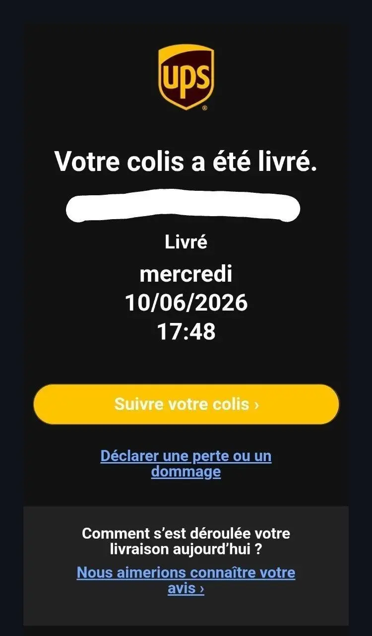 Suivi UPS envoi THCA en gros 3