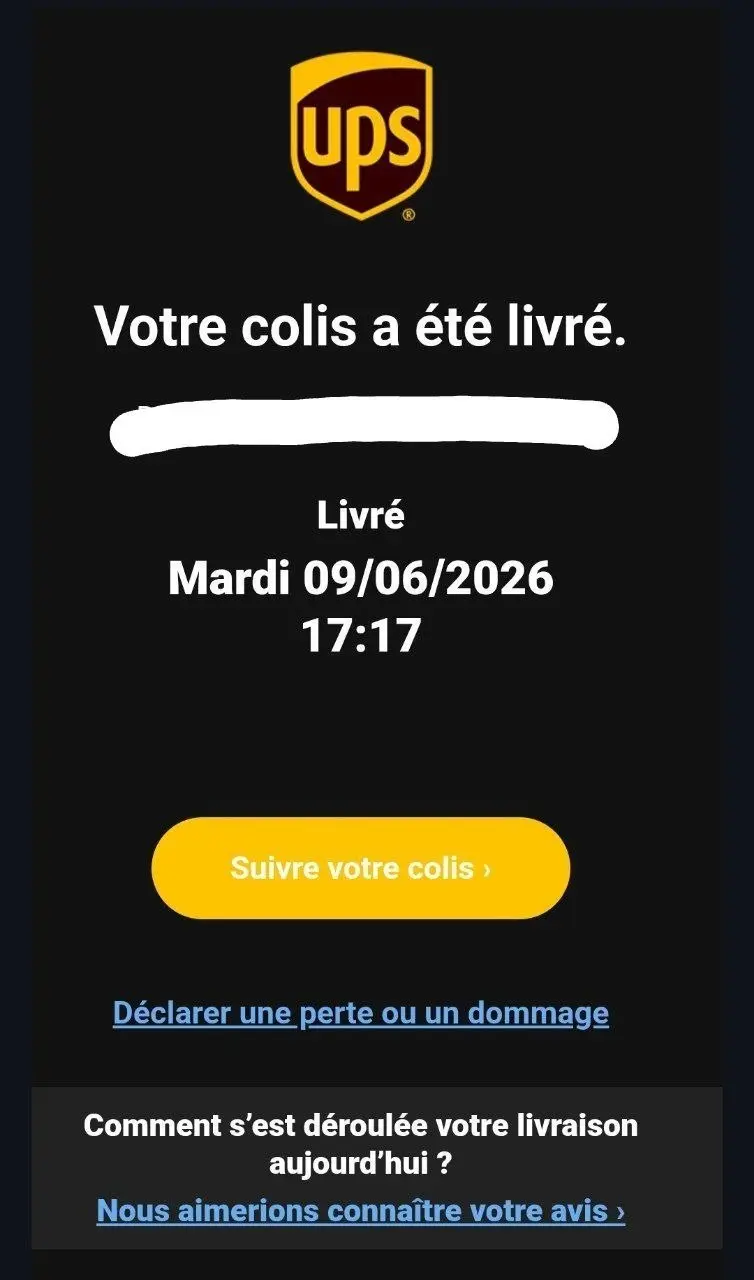 Suivi UPS envoi THCA en gros 4